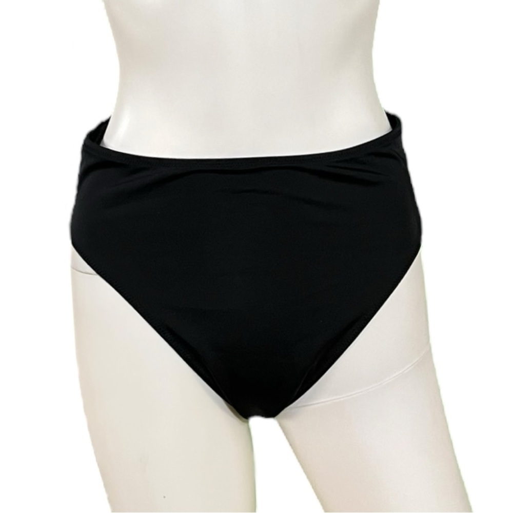Shade & Shore Black Bikini Bottom, Medium